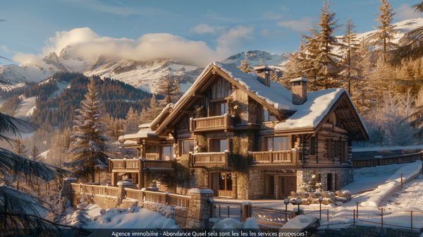 Agence immobilière à abondance : quels sont les services proposés ?